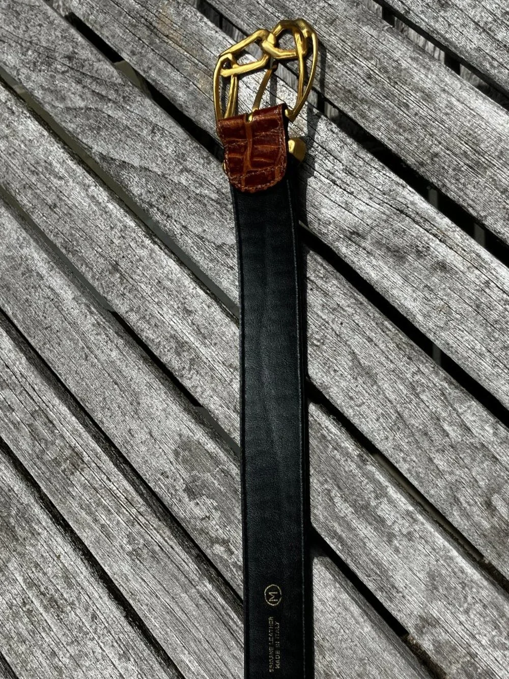 🌟Leather Belt Made In Italy - Medium